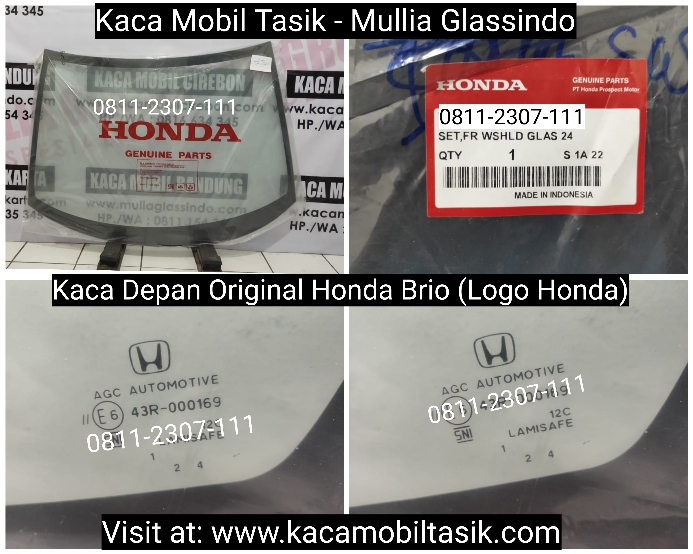 Jual Kaca Depan Original Honda Brio di Tasikmalaya Ciamis Pangandaran Banjar Garut